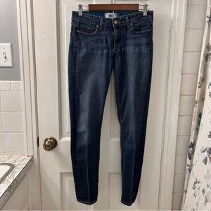 PAIGE Dark Blue Skinny Jeans